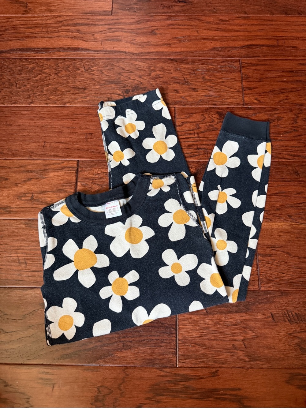Hanna Andersson Floral Daisy Pajama Set